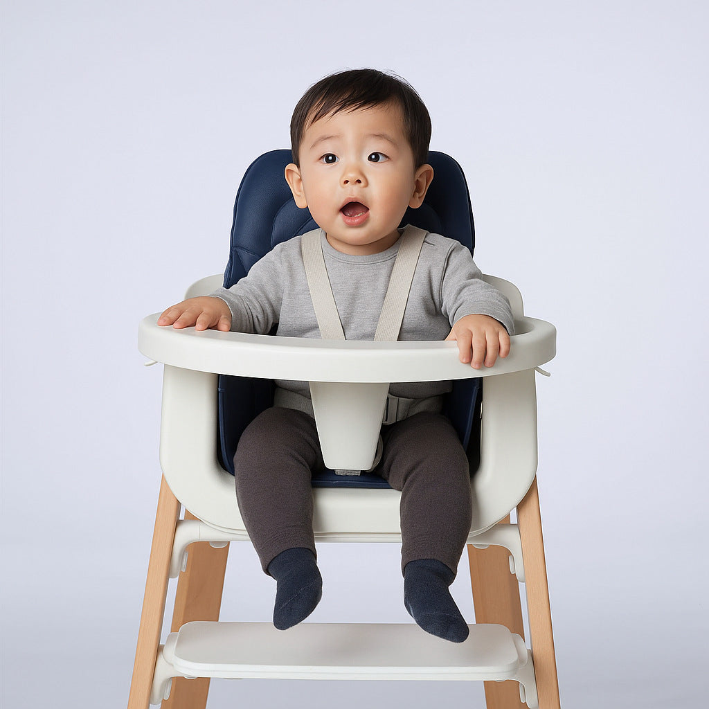 Solid Wood Adjustable Baby Dining Chair