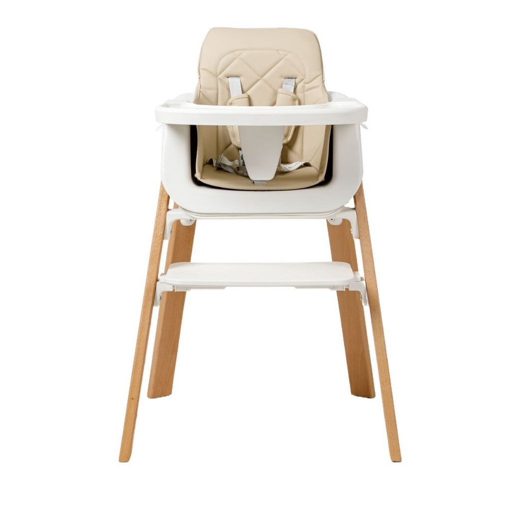 Solid Wood Adjustable Baby Dining Chair