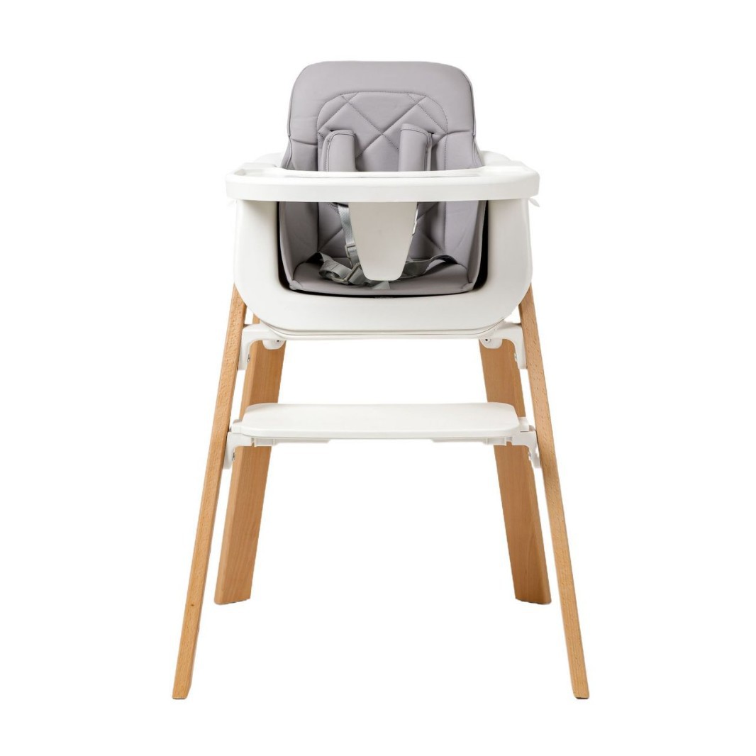 Solid Wood Adjustable Baby Dining Chair