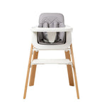 Solid Wood Adjustable Baby Dining Chair